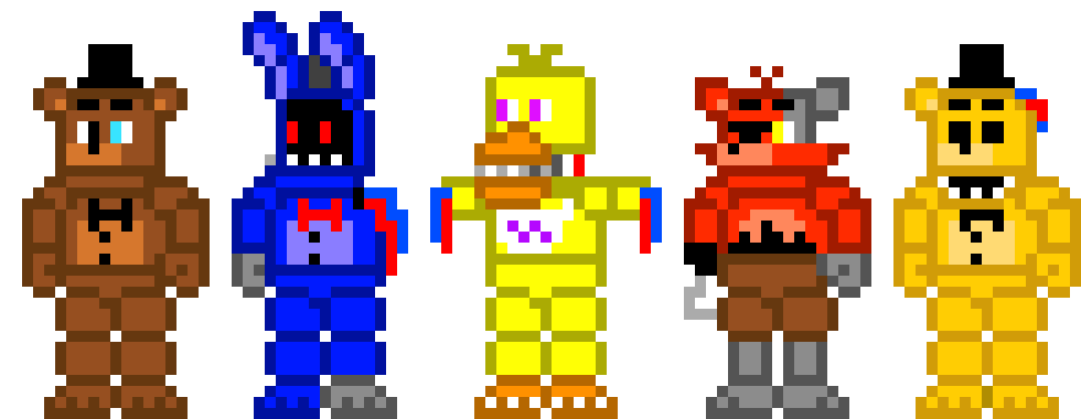 FNaF 2 The Withered Gang