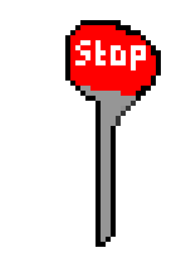 [53a360] an stop/do not enter sign appears in the forest and it leads to the secret base if entering it *