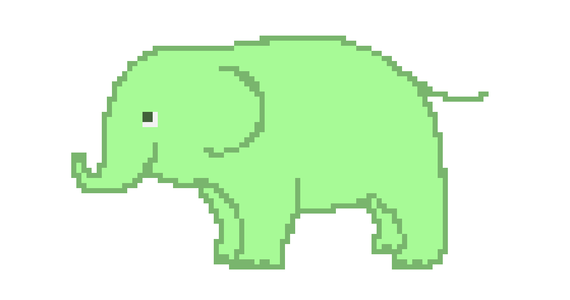 [f49354] The Big Green Elephant