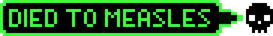 [b60ca2] oregon trail (DIED TO MEASLES)