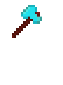 [9664c4] Minecraft Diamond Axe