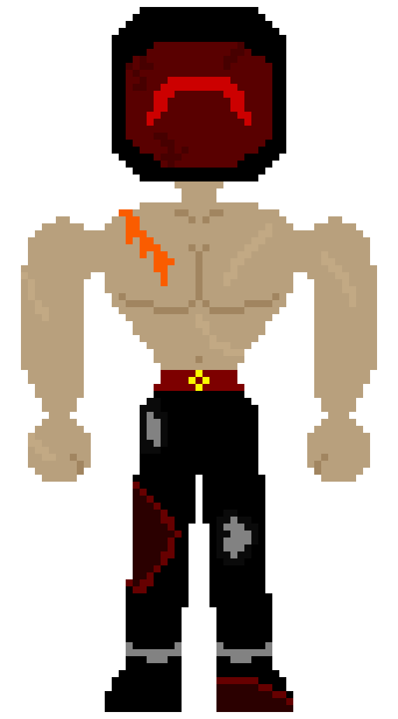 [25d002] *Hes patrolling Hotlands still, Slightly sweating*