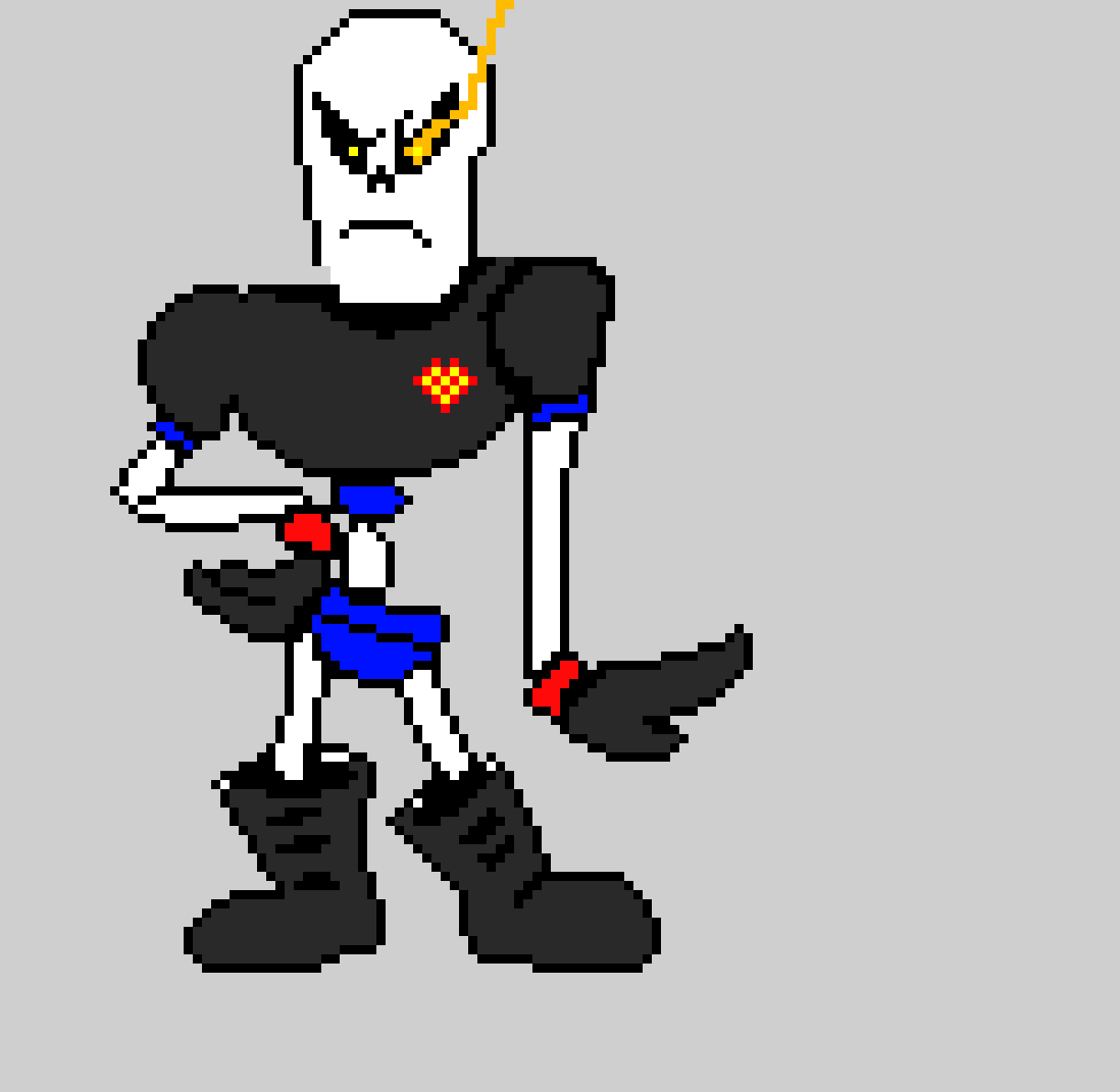 [809e07] Undertale Papyrus sprite