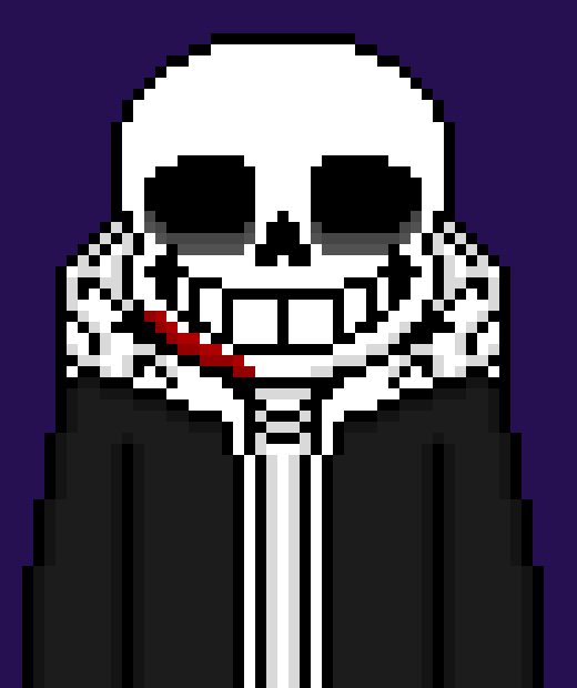 [71fafd] *makes a bone cage with Delete to block the blasts* heh, makes you easier to kill *appears behind 404 and stabs him with bones before he knows whats happening*