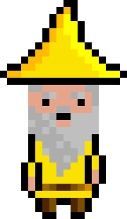 Pixel Wizard Gold
