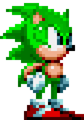 in my opinion sonic should be green