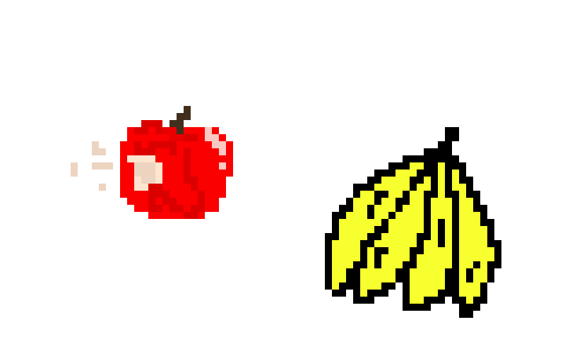 [9664c4] Banana and apple