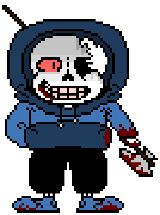 IJ!HorrorTale:Assured Prey Sans Sprite