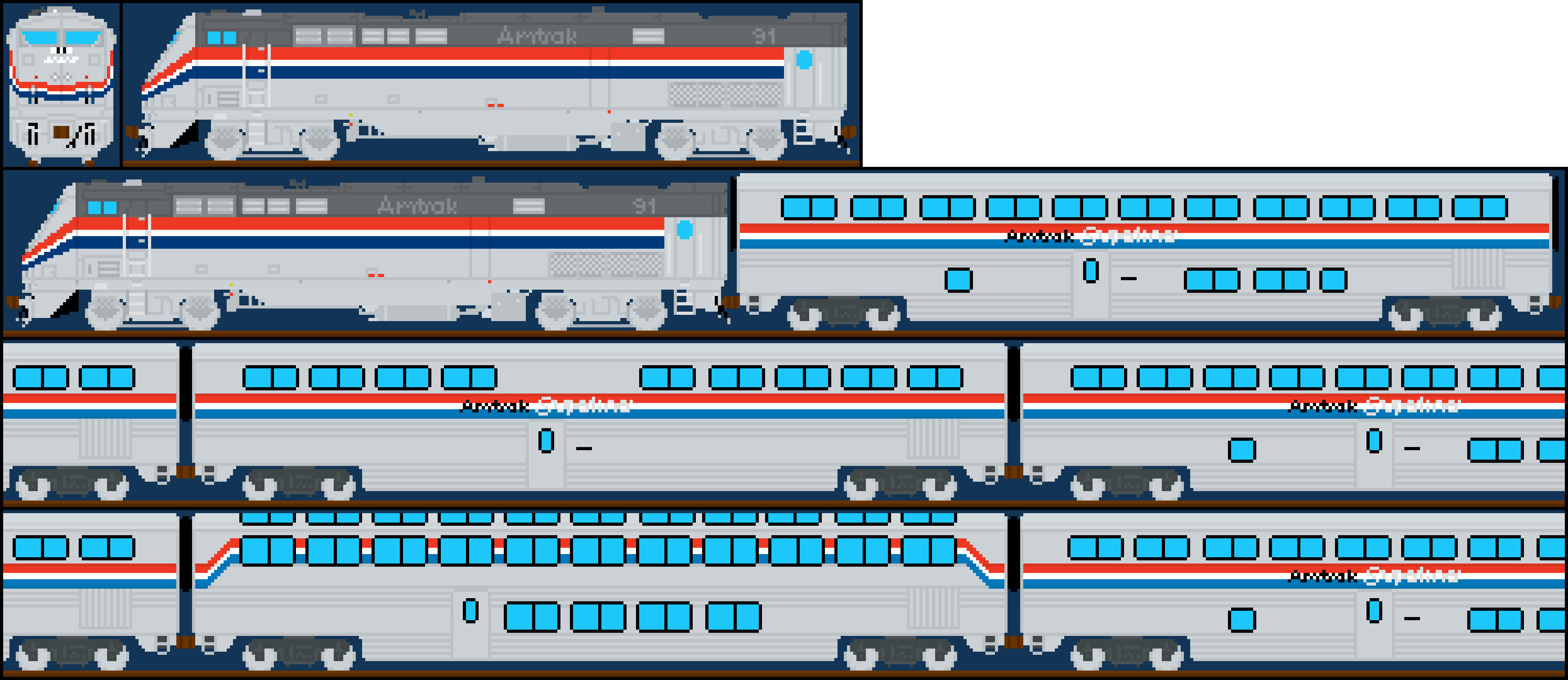 P42DC with Superliner [Phase III]