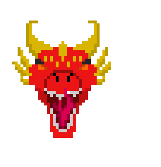 [7015f9] red dragon head