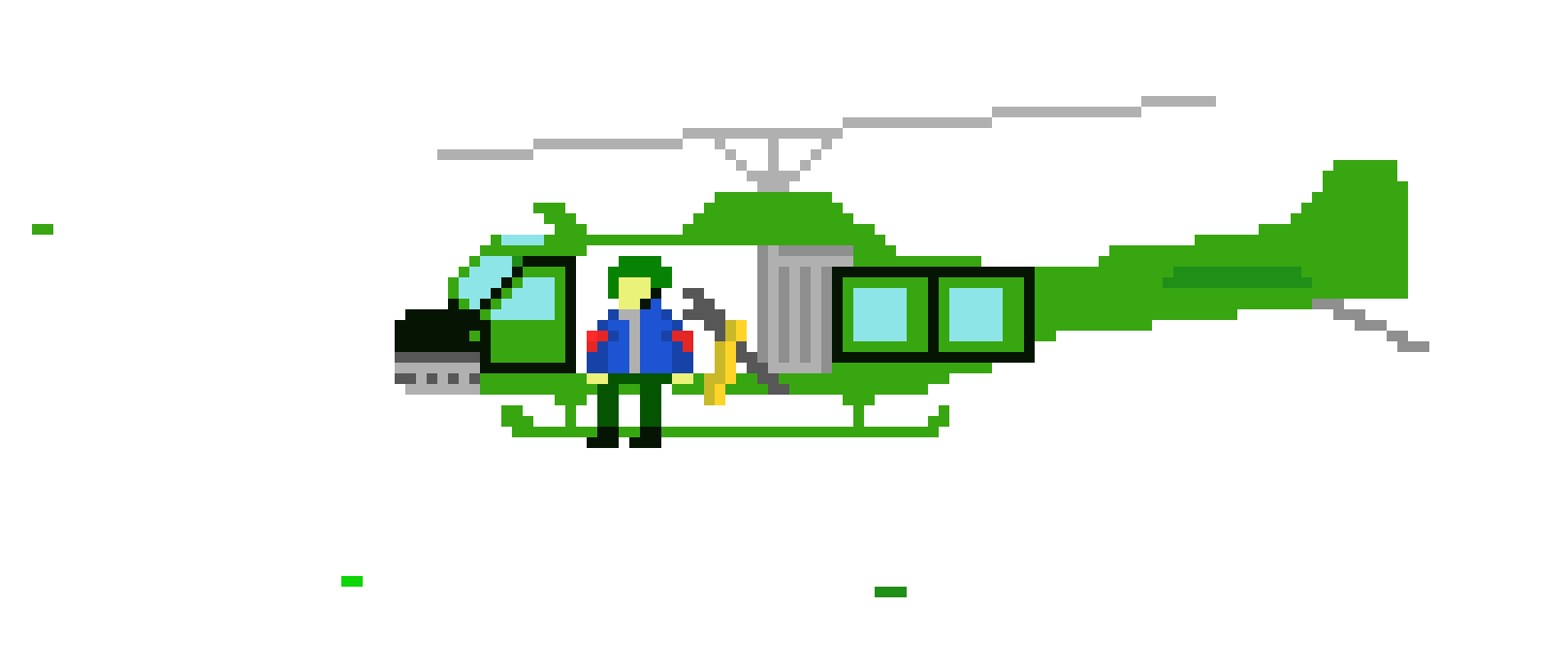 [9664c4] Door gunner in Huey, Vietnam war #2