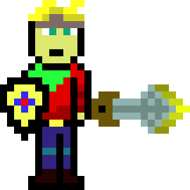 [f943f0] *Blocks Anti's knife with his sword*