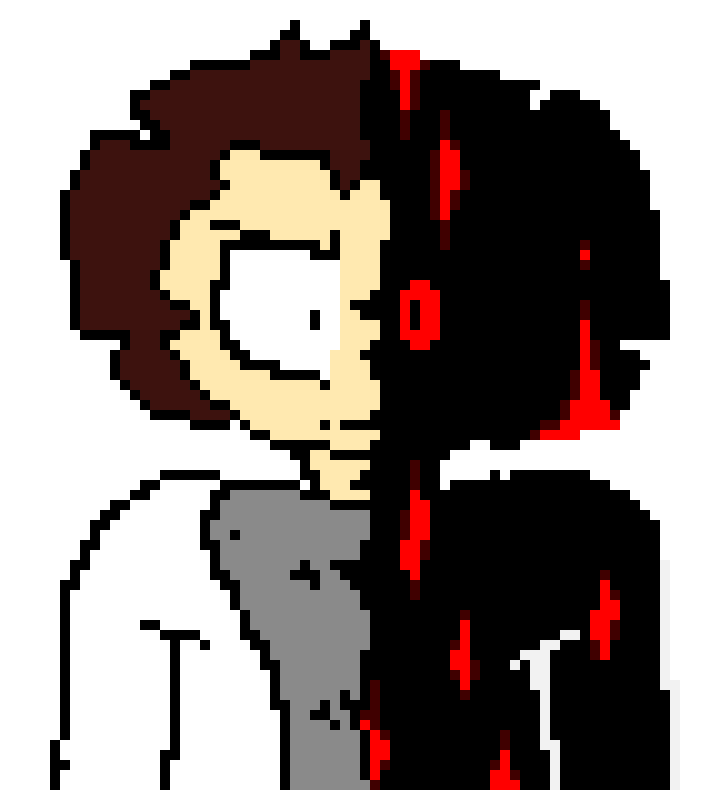 [0535a6] His Hate side would Half-Transform his body  and rejuvenate his make him in his prime
