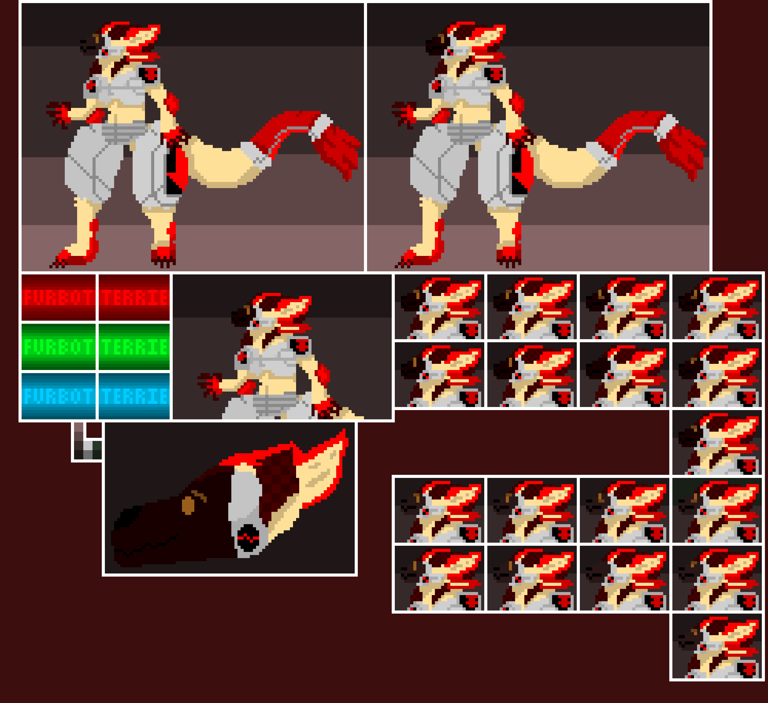Terrie, as a protogen [Palette] | -Terrie