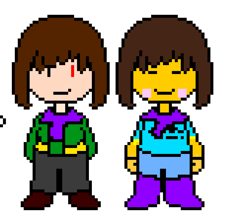 diffrentale frisk and chara