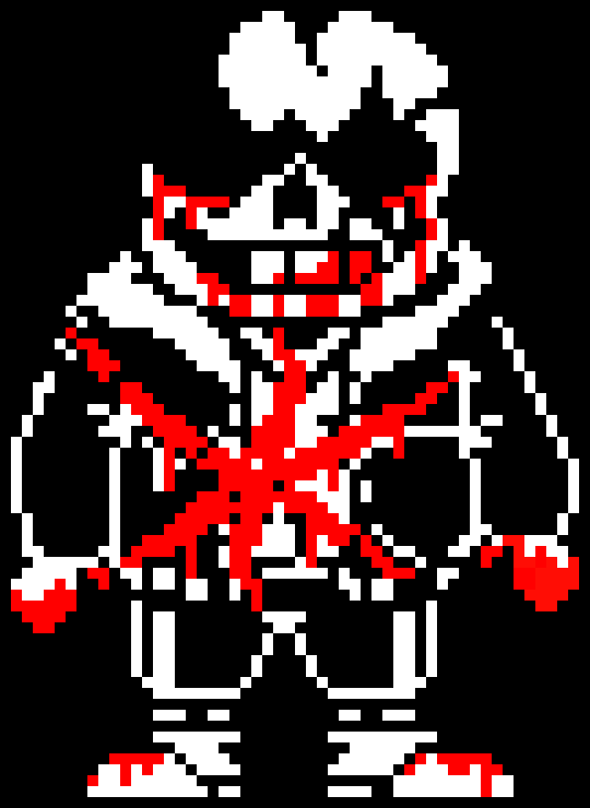 [bf055b] Undertale Last Breath Sans phase 5 (Fan art)