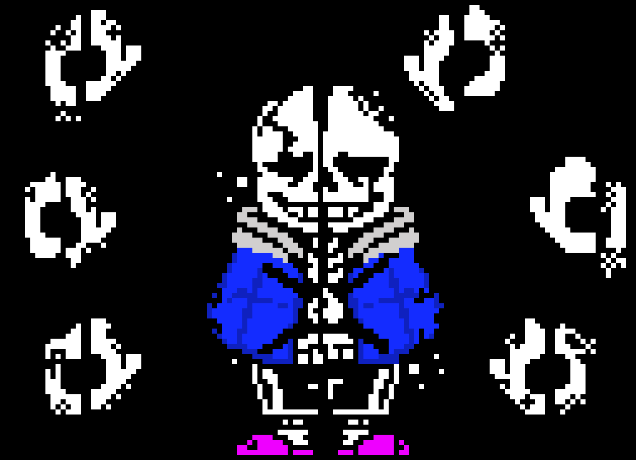 [0688f9] undertale last breath phase 12 last hope style