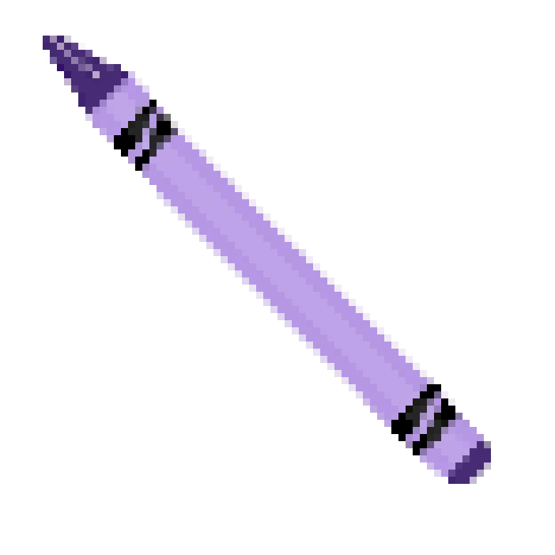 [e5ed23] purple crayon