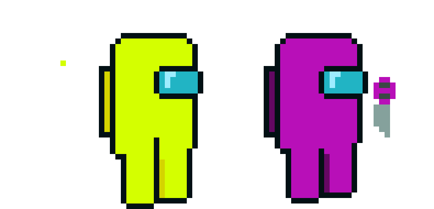 im from a game called among us, where everyone has to guess who the imposter is...