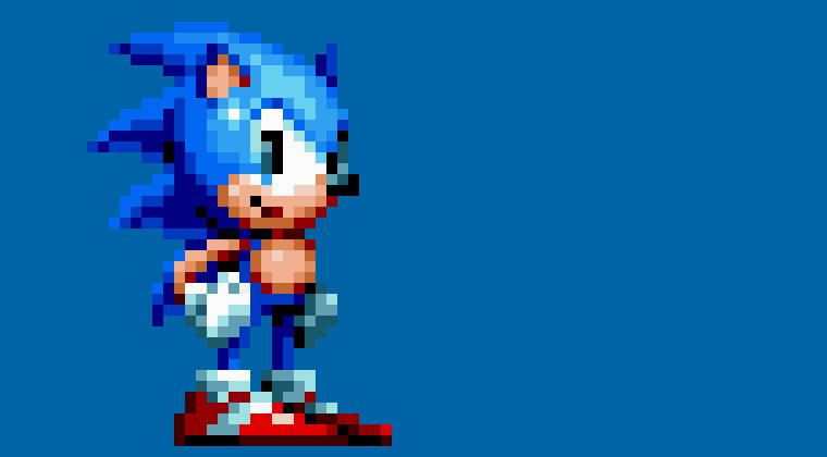 [706342] Sonic Mania Sonic looks at YOU!