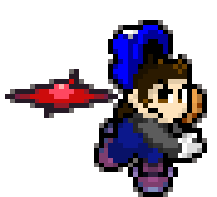 [d3c520] (( Not tossing anything but I made a separate sprite with whatever the Shadowspectre Tracers are. They're pretty cool urple boots :D ))