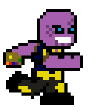 Thanos (No Armor) Walk3