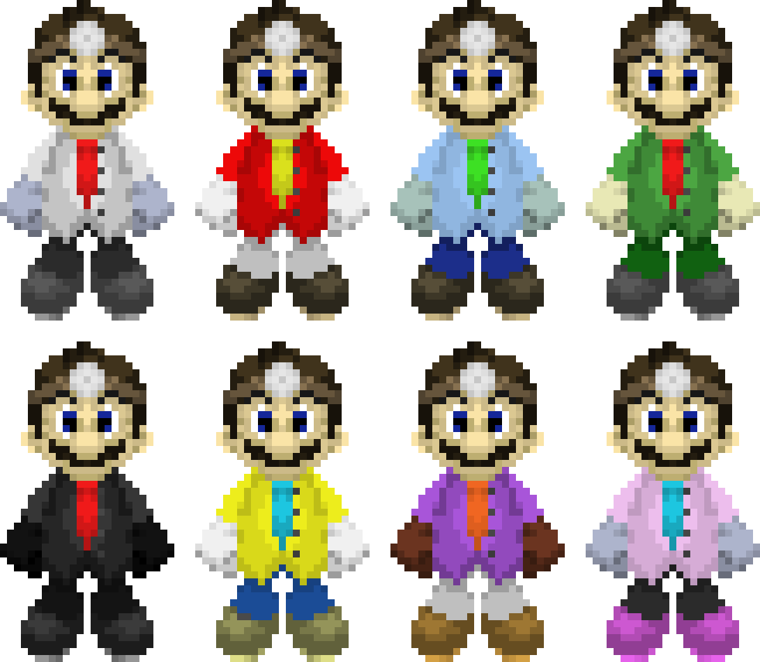 [9664c4] Super Smash Bros Ultimate - Dr Mario Costumes - APL
