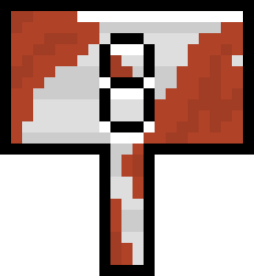 [38793f] Level 8 sign