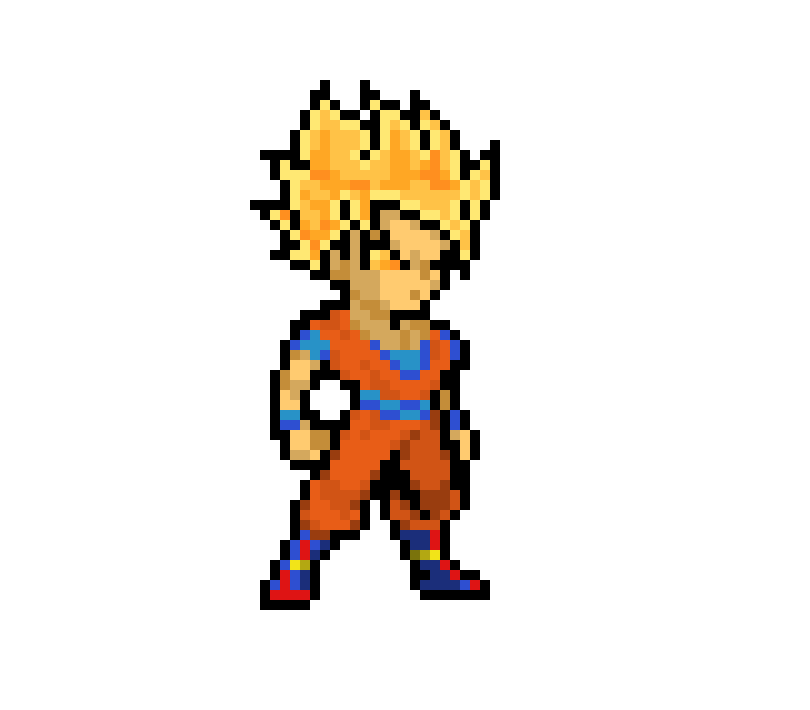 [f868dd] goku ssj burn god