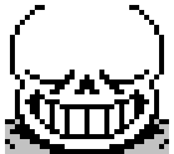 [0f5524] -teleports to papyrus- No, papyrus... remember? That was sand... it was a pun.... sand... sans.... you just killed... my friend. Papyrus.. You will never join the guard. -Sans