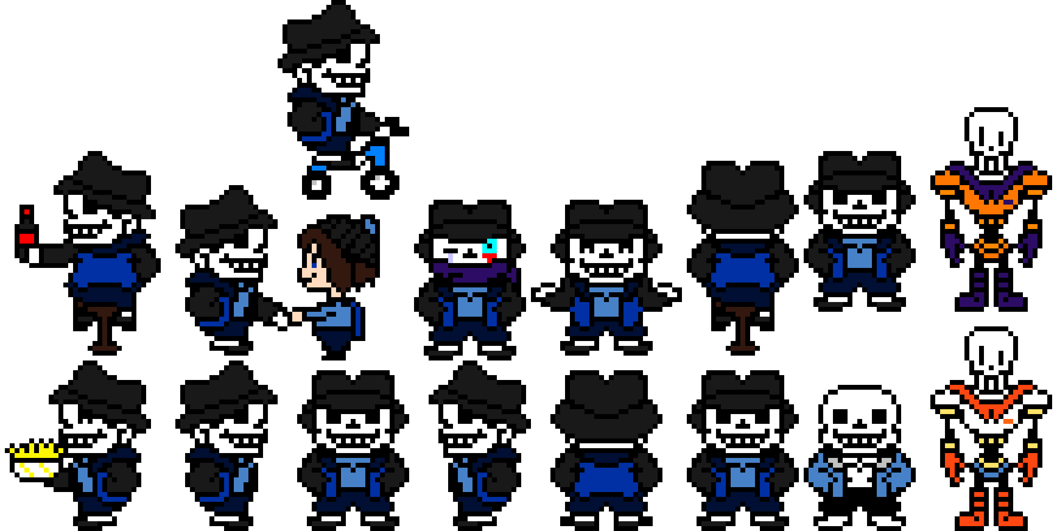 [9664c4] PeterPlay19 Overworld Sprites