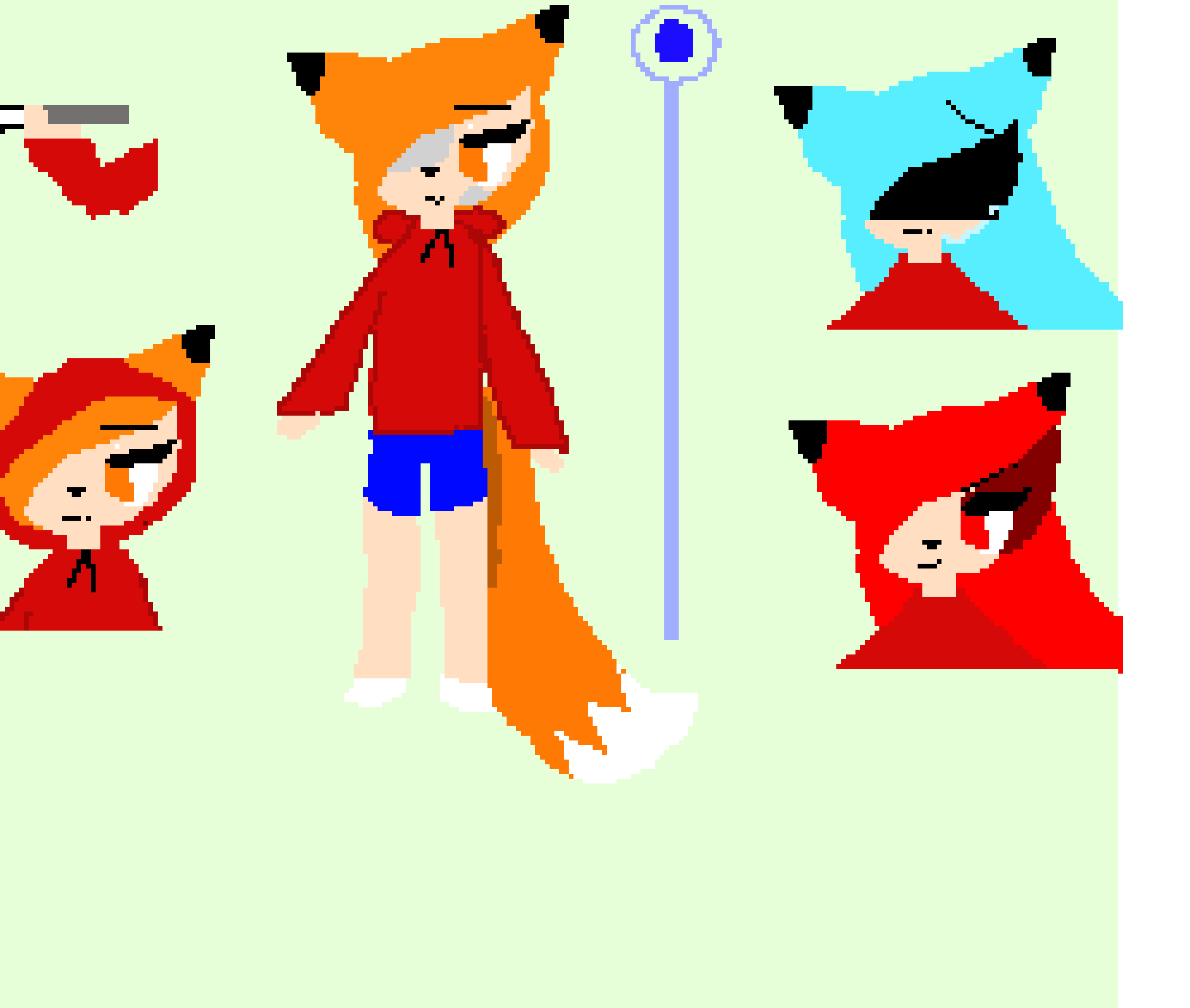 [009f2d] DEAR GOD  I FOUND IT  THE  FIRST  EVER  DRAWING OF FOXLEAH
