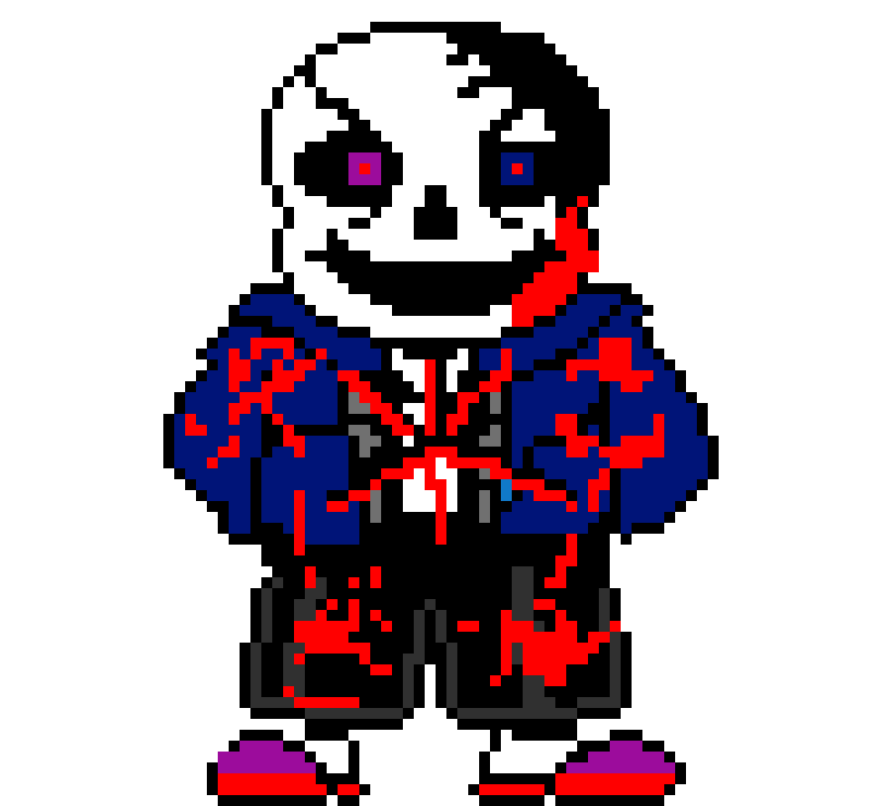 [08e87a] Sans Sprite bloody ultra mega