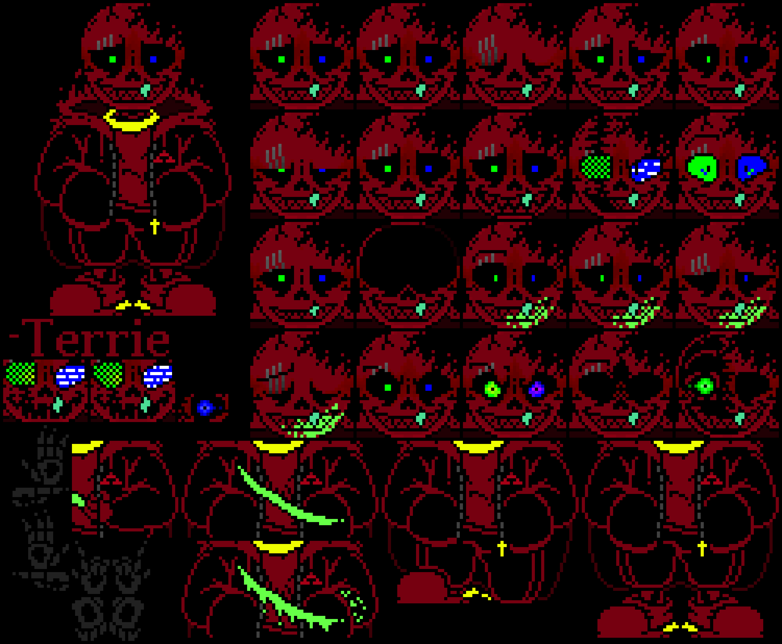 "[Rework] Classic!Warped!ArraFell Sans | Updated the sheet... Again... -Terrie