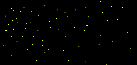 [1cc0fb] stars in the mid-night sky