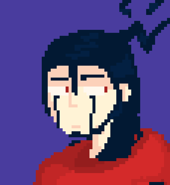 [236914] Technically Raymond is actually the oldest of all of them, predating even Kura because he came from 2017. however it's a bit complicated since he started as a robot called "imposter" (yes i know among us- i was playing it before it was cool lol) which he led a mini faction of evil-ish robots. Impostor soon become "crankcase" who was much closer to the modern raymond- still a robot but had a lot of his powerset and character. only recently did he evolve into Raymond, in which he is a heroic cyborg rather than evil robot