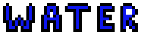[9664c4] water letters