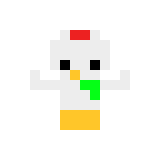 [2e907e] Duck figure
