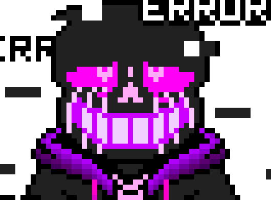 taking more sips of ink's pink vile ~ ErrorLust
