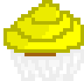 [9664c4] Yellow Chocolate Cupcake