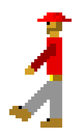 [9664c4] Red Player Left Walk