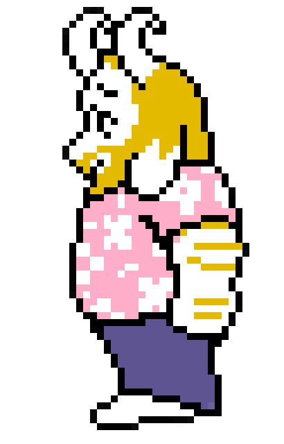 [9afd85] Asgore pink sprite L1 fix new