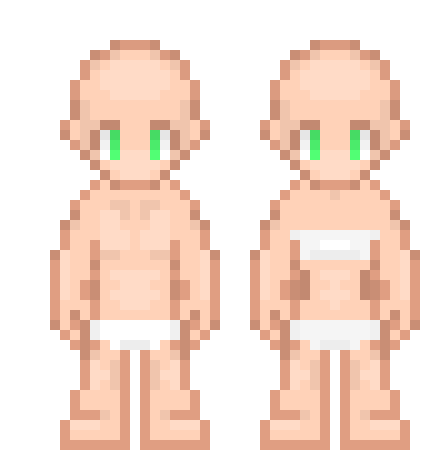 [d6a785] Free Human Sprite Base