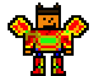 [9664c4] phoenix armor and me in it(my version)