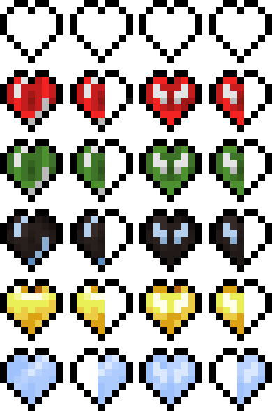 [b6c4b3] Minecraft Custom Health Bars
