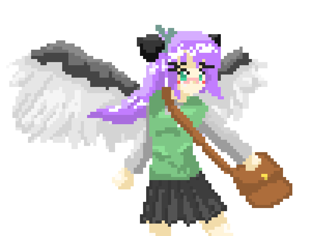 [9664c4] Person with wings
