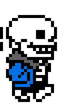 [9664c4] UnderTale - Sans Walking Sprite Sheet