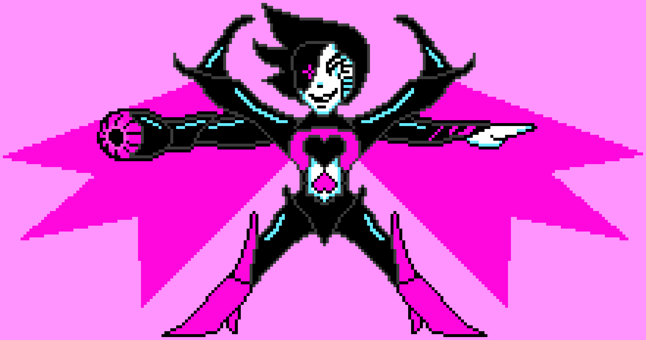 Undertale Mettaton NEO (colored)