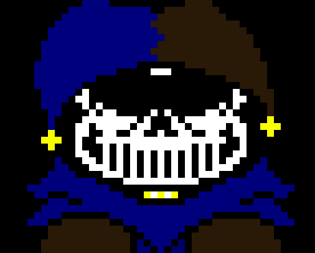 [c7b058] *a bone scythe flies around Susie and goes back to him* ..