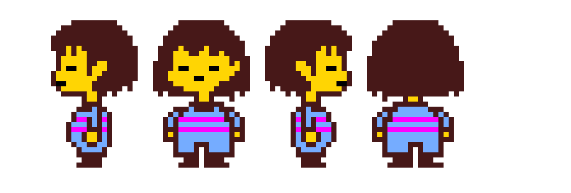 Frisk Sprite Sheet
